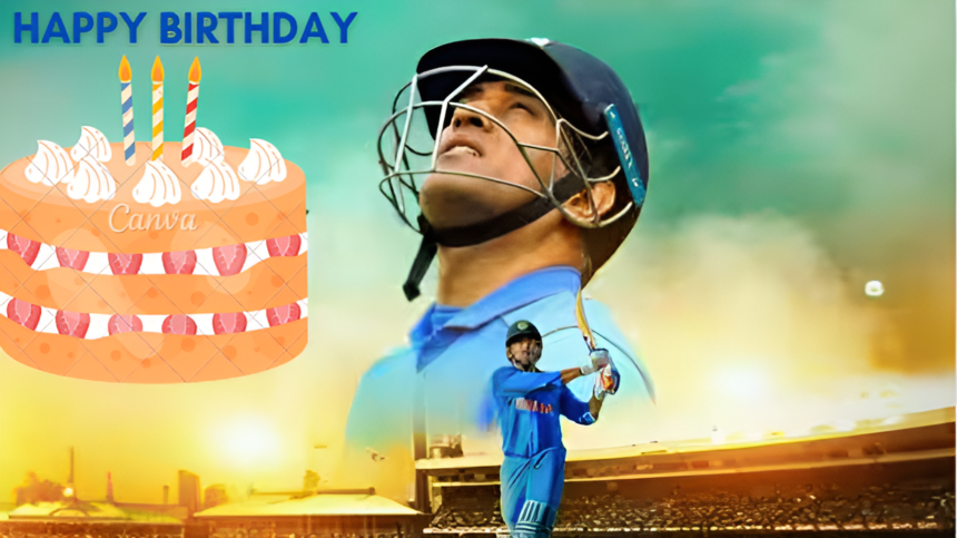 Celebrating the Birthday of the Legendary M.S. Dhoni